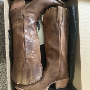 Freebird Brown Heeled Boots